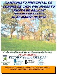 Campionato Provincial da Coruña de San Huberto "Xunta de Galicia"