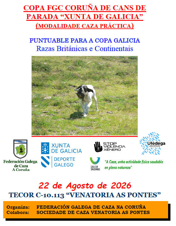 Copa FGC Coruña de Cans de Parada "Xunta de Galicia"