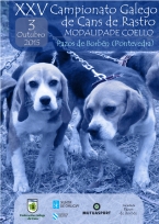 XXV Campionato Galego de Cans de Rastro modalidade Coello
