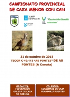 Campionato Provincial de A Coruña de Caza Menor con Can