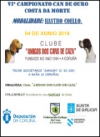 Campionato "Can de Ouro" Costa da Morte de Rastro de Coello