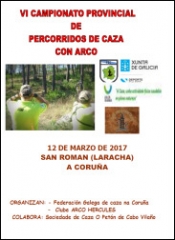 Campionato Provincial da Coruña de Percorridos de Caza con Arco