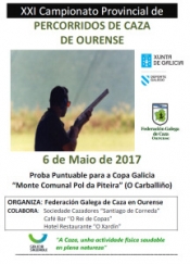 Campionato Provincial de Ourense de Percorridos de Caza