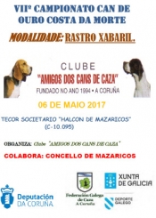Campionato Can de Ouro "Costa da Morte" de Rastro de Xabaril