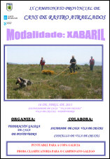 III Proba Cans de Rastro: Aprazamento Xabaril de Monte