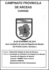 Campionato Provincial de Ourense de Caza de Arceas