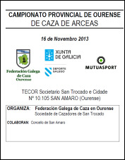 Campionato Provincial de Ourense de Caza de Arceas