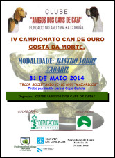 Campionato "Can de Ouro" de Rastro de Xabaril