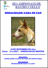 III Campionato de Rastro de Coello "Cara de Can"