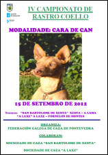 IV Campionato Provincial de Rastro de Coello "Cara de Can"