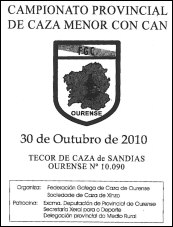 Campionato Provincial de Ourense de Caza Menor