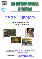 Campionato Provincial de Pontevedra de Caza Menor