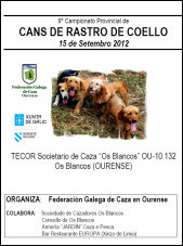 Campionato Provincial de Ourense de Rastro de Coello