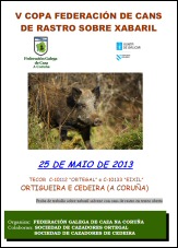 V Copa Federación de Rastro de Xabaril en terreo aberto