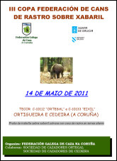 III Copa Federación de Rastro de Xabaril