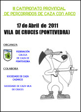 Campionato Provincial de Pontevedra de RRCC con Arco