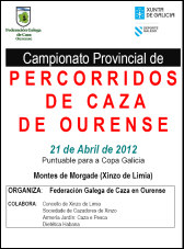 Campionato Provincial de Ourense de Percorridos de Caza