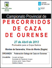Campionato Provincial de Ourense de Percorridos de Caza