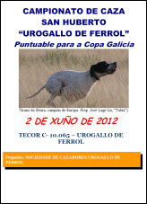 Campionato de San Huberto "Urogallo de Ferrol"