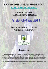 II Campionato de San Huberto Concello de Vimianzo