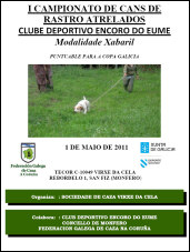 I Campionato de Rastro de Xabaril "Encoro do Eume"