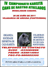 IV Campionato "Karsita" de Rastro de Xabaril