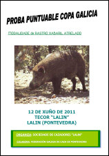 Campionato de Rastro de Xabaril de Lalín