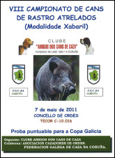 VIII Campionato de Rastro de Xabaril "Amigos dos Cans de Caza"